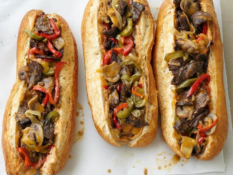 Buy 2 Get 1 Free (8" Steak & Cheese Sub)