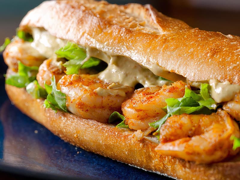 8" Grill Shrimp Sub
