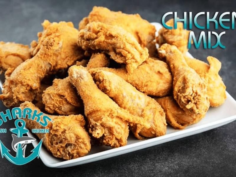 50 Pc Chicken Legs & Thai Mix